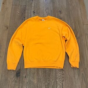 Nike Men's Orange Sweater